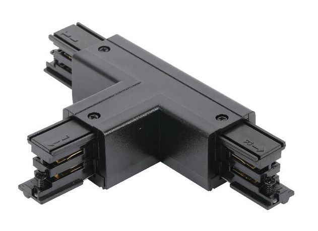 Муфта Т-образная универс. лев. RS 3C TRACK TCLU BK 100х66мм черн.   19131021054