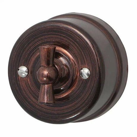 Выключатель поворотный проходной 1 кл. - B1-201-16 BIRONI