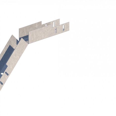 Лоток монтажный угловой 45 вниз ЛУ45Н.50.50.382.1.2 - Н0122360321 СОЭМИ