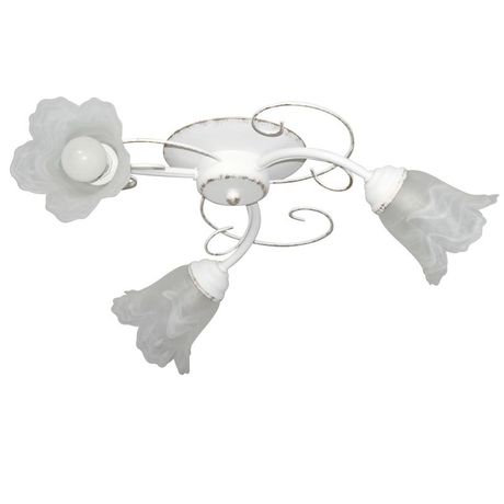 Светильник Сюита 131 бел.муар.зол. (Плафон 62333) НПБ 01-3х60-166 Е14 ИУ - 1005404153 Элетех