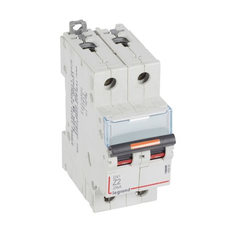 Выключатель автоматический модульный 2п Z 2А 25кА DX3 2мод. 230/400В Leg 409908 Legrand