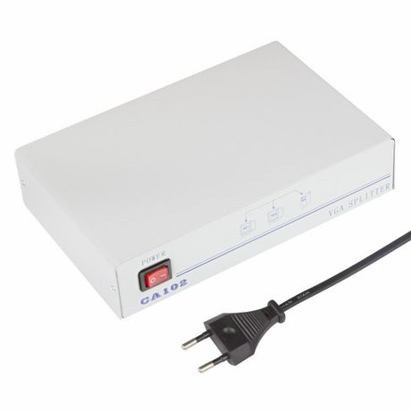 Делитель гнездо VGA на 2 гнезда VGA, 150 МГц, металл | 17-6922 REXANT MEET