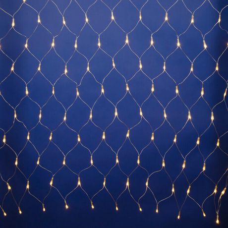 Сетка светодиодная с контроллером 1,8х1,5м 180 светодиодов Теплый белый свет Провод прозрачный ULD-N1815-180/DTA WARM WHITE IP20 - UL-00005489 Uniel