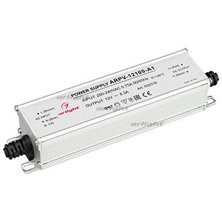 Блок питания ARPV-12100-A1 (12V, 8.3A, 100W) (Arlight, IP67 Металл, 3 года) | 032316 Arlight