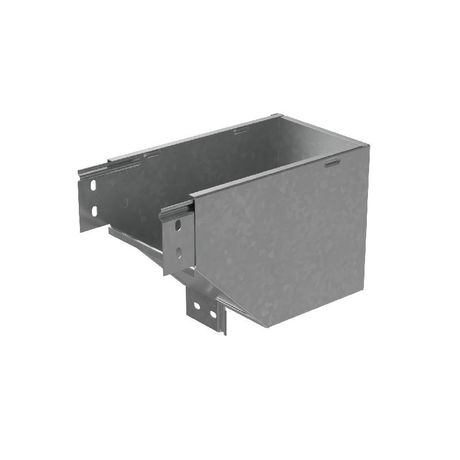 Угол для лотка вертикальный внешний L 80х150мм с разворотом трассы на 90град. "ПЛЮС" HD85 КМ PL18498 КМ-Профиль