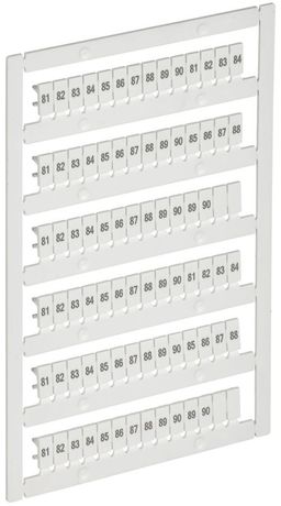 Маркер для CTS/CP 2.5кв.мм "81-90" ARMAFIX IEK AF-CT10D-M-D25-09 IEK арт. AF-CT10D-M-D25-09
