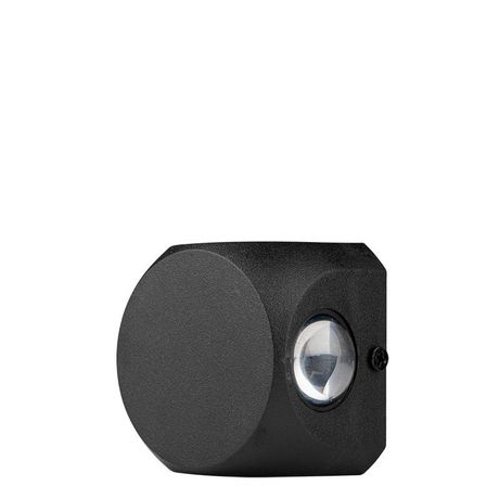 Светильник архитектурный фасадный светодиодный PWL-07565/80D 2x2w 4000K BL IP54 черный Jazzway - 5055933