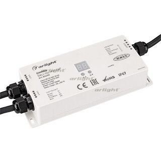 Пластик 3 года) - 026496 Диммер DALI-104-IP67-SUF (12-36V 4x5A) (IARL IP67 Arlight