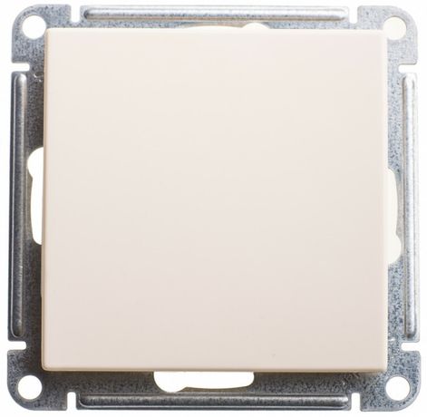 Выключатель одноклавишный, двухполюсный, 10АХ, механизм, слоновая кость - VS210-152-2-86 APC