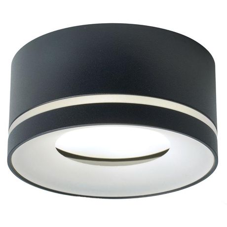 Светильник потолочный 12W, 230V, GX53, черный, HL457 | 51347 FERON