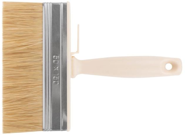 Макловица натуральная светлая щетина пластиковый корпус "мини" 50х150мм FIT 01654 РОС