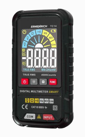 Мультиметр цифровой Zing TC14 Ermenrich 82981 Ermenrich арт. 82981
