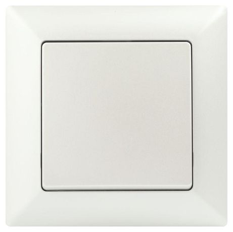 Переключатель промежуточный 1-кл. СП Solo 4-108-06 10А 250В IP20 перламутр Intro Б0053622 ЭРА