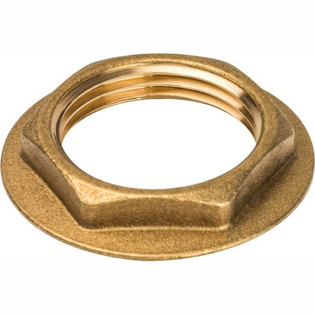 Контргайка 1' с упором, никелированная - SFT-0023-000001 STOUT RG008Q0QTEU5HJ