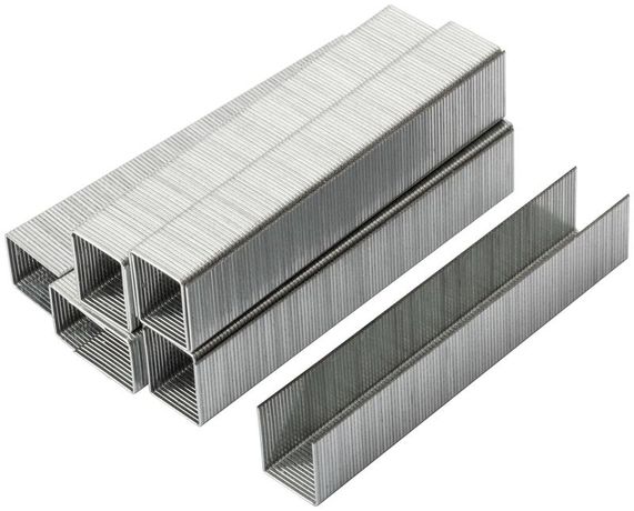 Скоба для степлера закаленная 11.3ммх0.7мм (узкая тип 53) 14мм (уп.1000шт) КУРС 31365