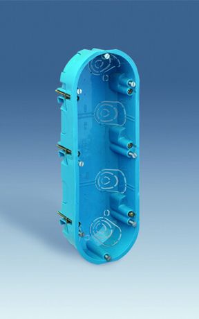 Монтажная коробка для пустотелых стен и скрытого монтажа овальная 213х74х45 мм Simon | 31732-61