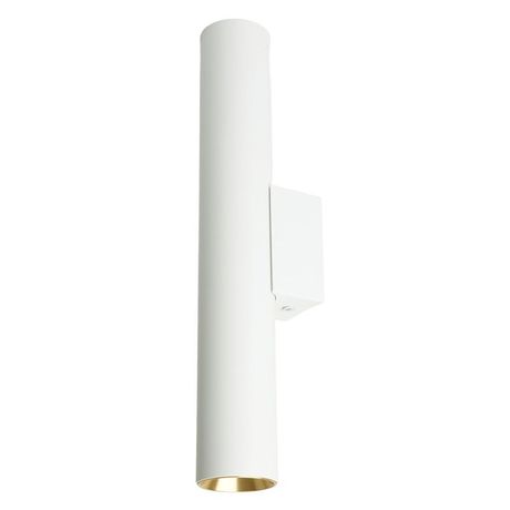 Светильник ДБО 2хGU10 MR11 вверх/вниз без ламп белый,золото - 51382 FERON