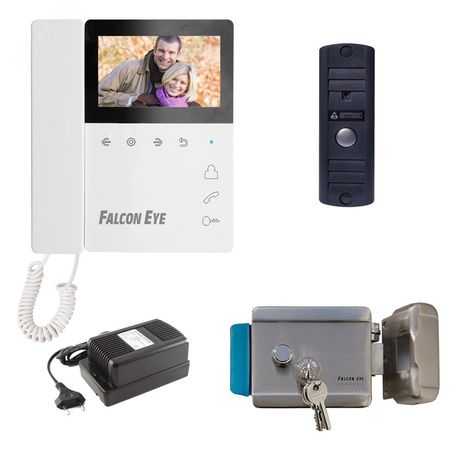 Комплект видеодомофона Lira + AVP-506 FE-2369 FE-AN-5/12 - Taurus (комплект и FE-AN-5/12) Falcon eye 00-00190821