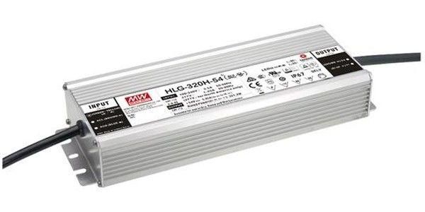 Драйвер для светодиодной ленты Meanwell HLG-480H-24B 480Вт 24В IP67 20А 262х125х43.8мм (7 лет) VARTON VARTA
