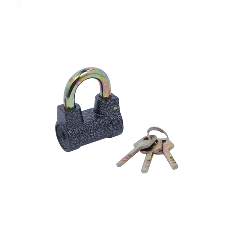 Замок навесной 0, АЛЛЮР ВС2-4KA античное серебро - 12369 ПТК