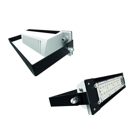 Светильник светодиодный LAD LED R500-1-W-6-70L IP67 9163лм 5000К 70Вт 100-305В КСС типа "Ш" крепление на лире бел. ЛАДзавод LADLED1W670L LADesign
