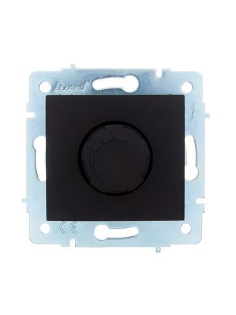 Механизм светорегулятора СП 800Вт ASTI черн. бархат LEZARD 7081-4288-115