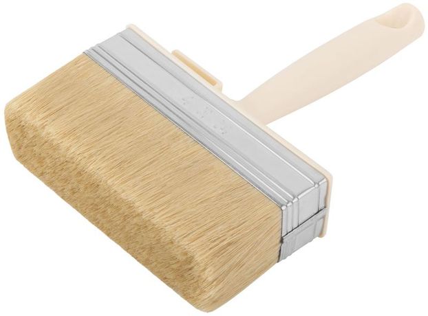 Макловица "мини" 40х140мм натур. свет. щетина пластик. корпус КУРС 01664