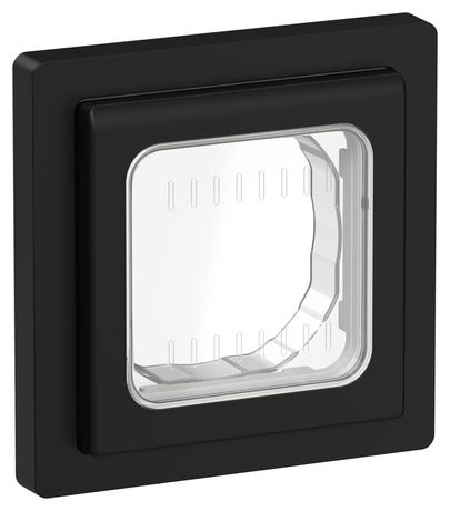 Рамка 1-м СП FLITE Рпро-1-55-ФлЧ IP55 черн. IEK FI-M10-32-55-K02 IEK арт. FI-M10-32-55-K02