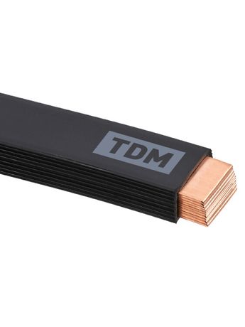 Шина медная гибкая изолированная ШМГ 10х(50х1), 2м, | SQ0841-0017 TDM