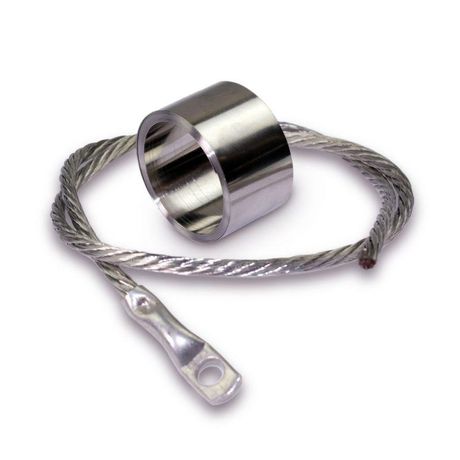 Комплект заземления металлорукава без изоляции КЗМ 500 (15-25) | zeta50360 ГОФРОМАТИК ЗЭТА