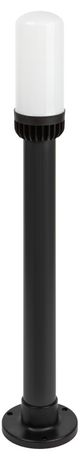 Садово-парковый светильник НТУ 01-60-012 Поллар напольный черный IP54 Е27 max60Вт h840мм - Б0057491 ЭРА
