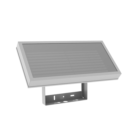 Светодиодный светильник Cuper 52 Вт 6500 K IP54 с рассеивателем прозрачное закаленное стекло RAL7045 | V1-I0-70123-04G00-5405265 VARTON VARTA