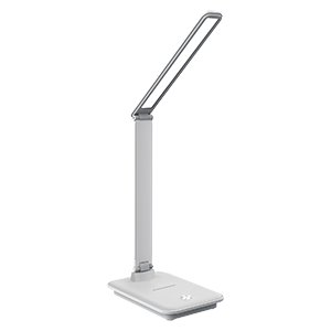 Светильник светодиодный настольный 10 Вт 550 лм 3000-6000К AC 220В Белый IP20 Пластик складная стойка сенсорное управление яркости и температуры освещения USB зарядка телефона GTL Gauss - GT2021