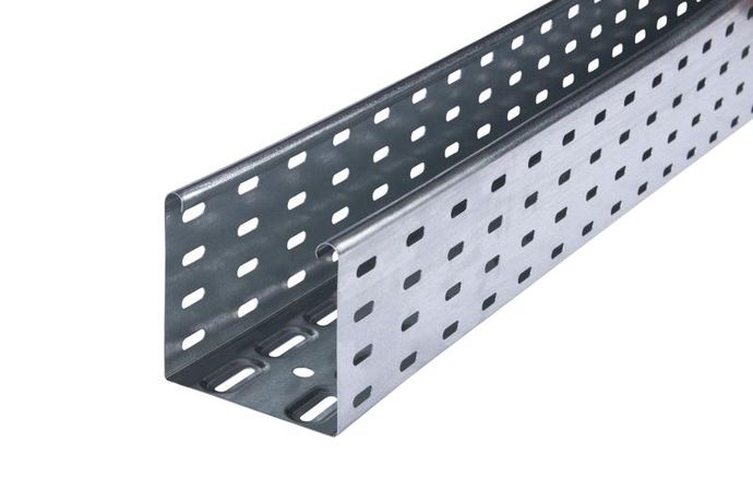 Лоток кабельный перфорированный LKS 110 FS RU, 110x100x3000 мм, 0,7 мм(LKS RU) | 6835705 OBO Bettermann