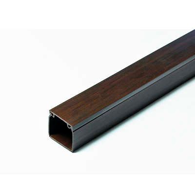 Урал Пак КК-4825025-060 Кабель-канал 25х25 L2000 с двойным замком пластик венге У.ПАК