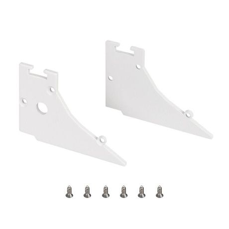 Заглушка FANTOM-W45-BEVEL WHITE (Arlight, Металл) | 039954 Arlight