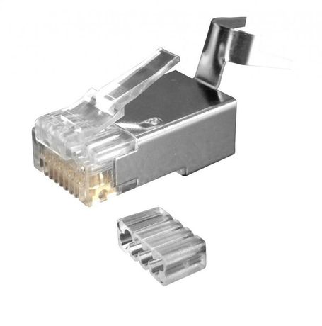 Вилка RJ45, категория 6, FTP, 1,20 мм, упаковка 50 штук, | 13A-F6-12WT Eurolan