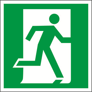 Пластина Выход здесь (правосторонний) - BL-1515.E01-02 BS a12755