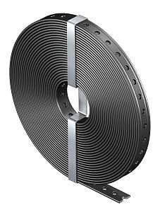 Монтажная лента OBO перф. 28x3,7 мм (с пластиковым покрытием) (5055 L PE III 28) | 1473360 Bettermann