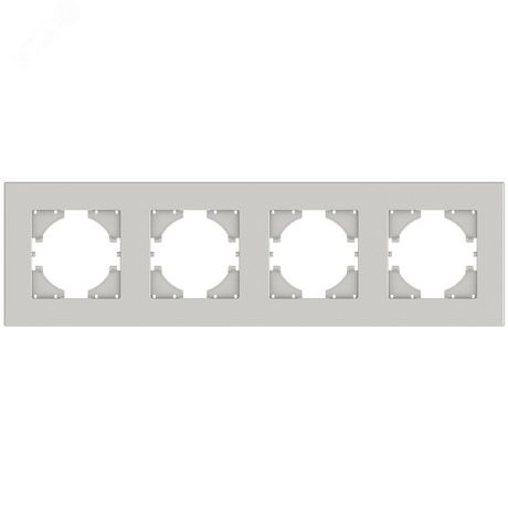 Рамка 4-местная City жемчуж. GUSI С1114-028