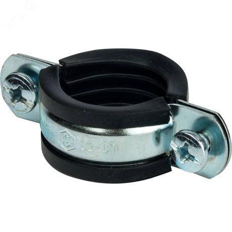 Хомут для труб с гайкой 1' (32-37) - RG008Q1R72HNRF STOUT SAC-0020-000001