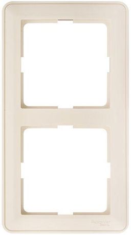 Рамка 2-м W59 сл. кость SE KD-2-28 (КД-2-28) APC