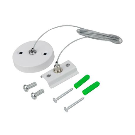 Комплект для подвесного монтажа шинопровода SK2-W-TL 2м белый серии TOP-LINE IN HOME - 4690612045450