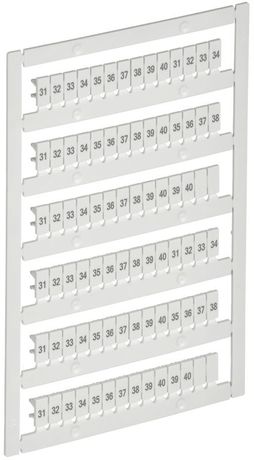 Маркер для CTS/CP 2.5кв.мм "31-40" ARMAFIX IEK AF-CT10D-M-D25-04 IEK арт. AF-CT10D-M-D25-04