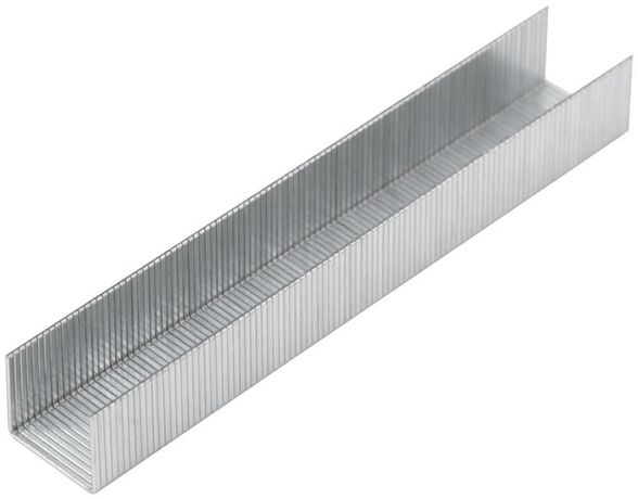 Скоба для степлера закаленные 11.3ммх0.7мм (узкие тип 53) 10мм (уп.1000шт) MOS 31373М