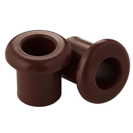 Втулка для сквозного отверстия РЕТРО d25 5х23мм (уп.10шт) Bylectrica ЮЛИГ.757522.017 шоколад