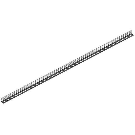 Вертикальный монтажный уголок для ВРУ (2000х20х20) перфорированный толщина стали 2 мм | Б0059359 ЭРА