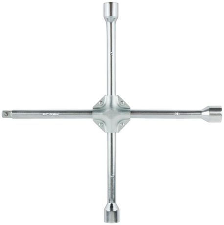 Ключ баллонный крест усиленный 17-19-21 мм + 1/2 - 62760 РОС