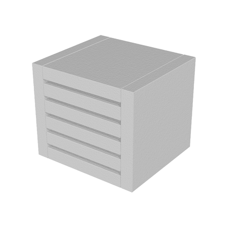 Вентиляционный блок TEHSTRONG VB 100x100x40 (EI 90) - vb10040 EKF