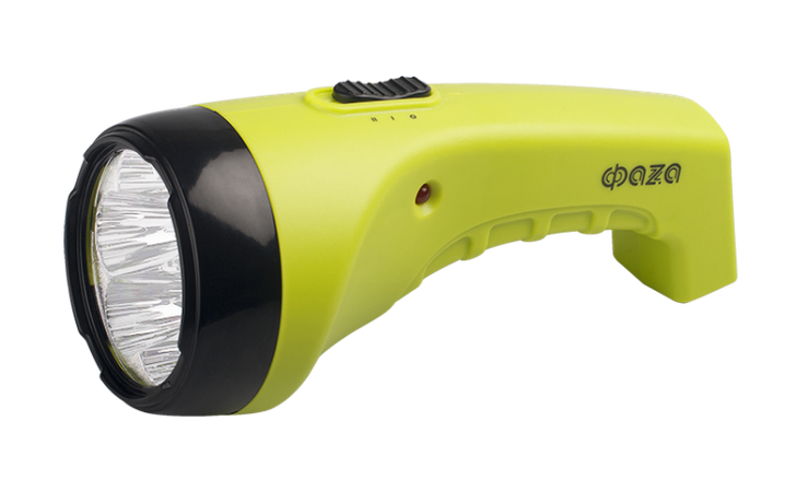Фонарь аккумуляторный ручной AccuF2-L07-gn 7LED аккум. 4В 0.4А.ч 25проц. (10ч)/100проц. (2.5ч) зел. ФАZА 2857873 ФАЗА .4897062857873
